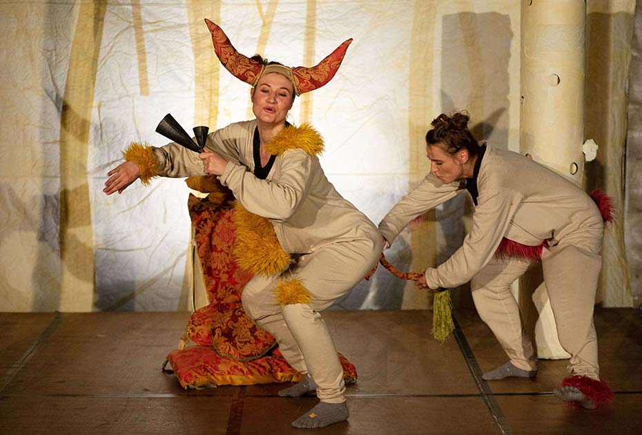 Der Bär, der nicht da war Theater HERZeigen