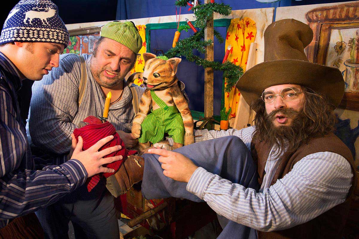 Petterson kriegt Weihnachtsbesuch 